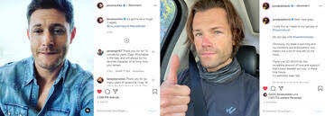 Jensen ackles is a 43 year old american actor. Mehr Liebe Geht Nicht Die Supernatural Stars Verabschieden Sich Am Letzten Drehtag