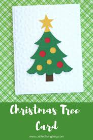 Paste another chart in the center of the card and cute it like a 3d tree. Christmas Tree Card Crafted Living
