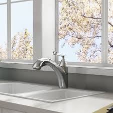 Interior immaculate futuristic home depot kitchen sinks for. Chatfield Pull Out Kitchen Faucet American Standard