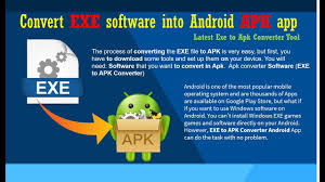 Here's a list of free file converter programs for videos, audios, images, documents, and others. Latest Exe To Apk Converter Tool Convert Exe Software Into Android Apk App Youtube