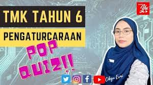 Kuiz ulangkaji tmk tahun 4. Tmk Tahun 6 Pop Kuiz Youtube