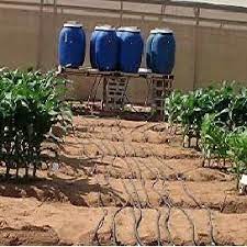 Microdrip System Includes A Water Tank And Gravity Fed Drip Irrigation Download Scientific Diagram