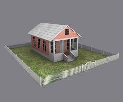 Cottage House 3d Model Free House 3d Model Cottage Homes Cottage
