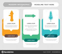 Tall Pine Tree Next Steps Fire Hydrant Infographic Stock