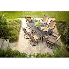 Martha Stewart Living Solana Bay 7 Piece Patio Dining Set Asr Set 1148 7 At The Home Depot Patio Dining Patio Furniture Dining Set Garden Patio Furniture