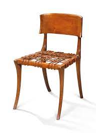 Here is my protoype for the klismos chair: A Walnut Klismos Chair