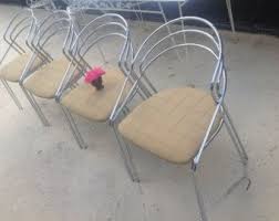 Cool Chrome Chairs Mid Century Modern Retro Style Chrome Sculptural Arm Chairs Set Of 4 At Retro Daisy Girl Chrome Chair Mid Century Modern Chair