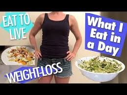 what i eat in a day to lose weight on
