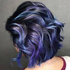 34 Purple And Blue Short Hair Popular Short Blue Hair Ideas In 2019 Short Blue Hair Short Hair Balayage Short Ombre Hair