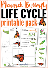Monarch Butterfly Life Cycle Printables