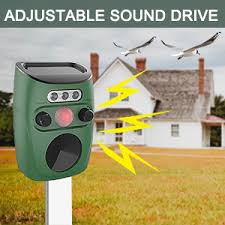 The frostfire solar powered battery operated ultrasonic cat and pest repeller does a great job of keeping unwanted garden visitors away. Cat Repellent Solar Ultrasonic Animal Repeller Outdoor Pest Repellent With Motion Sensor And Flashing Light For Cats Dogs Bird Squirrels Moles Rats S Amazon Co Uk Business Industry Science