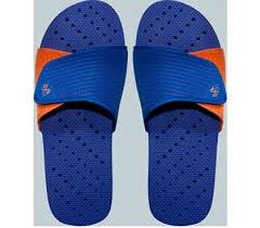 Showaflops Men S Antimicrobial Shower Sandal Blue Orange Cheap College Shower Shoes Essentials For Dorms Shower Shoes Shower Sandals Water Sandals