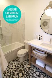 Today you will read about farmhouse bathroom décor. Remodelaholic Get This Look 5 Modern Farmhouse Bathroom Design Ideas