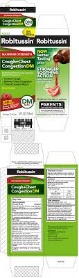 Robitussin Maximum Strength Cough Plus Chest Congestion Dm