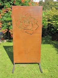 Edelrost Sichtschutz Und Sichtschutzwande Angels Garden Dekoshop Sichtschutzwande Edelrost Gartenengel