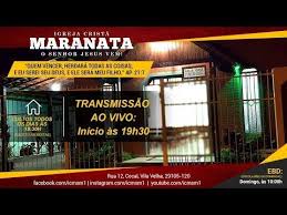 Abaixar é um verbo, infinitivo 1a pessoa singular maranata corresponde a la transcripción griega de una expresión de origen arameo, compuesta por. Youtube Maranata Culto Ao Vivo Culto Ao Vivo