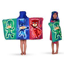 Skip to the end of the images gallery. Pj Masks Kids Cotton Bath And Beach Hooded Towel Wrap Blue Walmart Com Walmart Com
