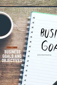 Cafe Business Goals And Objectives My Coffee Shop Business Goals Cafe