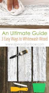 You'll notice that as the wash gets lighter, the tone of the wood's original color comes through. How To Whitewash Wood In 3 Simple Ways A Piece Of Rainbow