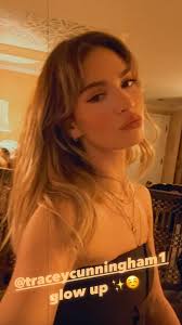 Lily James channels '90s bombshell glam with incredible blonde hair  transformation