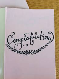 Congratulations Typography Engagement Card Typography Congratulations Typography Pretty Drawings Engagement Cards