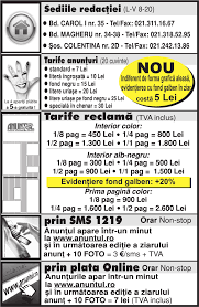E-mail: redactia@anuntul.ro CITIºI ZIARUL LA: www.anuntul.ro