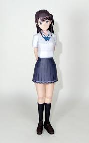 Seiren Hikari Tsuneki Papercraft Paper Models Paper Crafts Model
