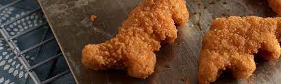 Unfortunately, dinosaur shaped chicken nuggets reflect negatively on the scientific image of dinosaurs, as they still seem to portray outdated stereotypes associated with these magnificent beasts. Fun Nuggets Dinosaur Chicken Nuggets Tyson Brand