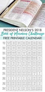 president nelsons 2018 book of mormon challenge reading