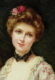 The Love Letter Detail By Francois Martin Kavel French 1861 1931 Victorian Paintings Victorian Art Portrait Art