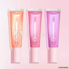 Vector Trendy Clear Lip Gloss Tube Packaging With Applicator Buy This Stock Vector And Explore Similar Vectors At A Lip Gloss Tubes Clear Lip Gloss Lip Gloss