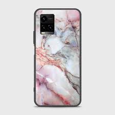 Vivo Y21e Cover - Colorful Marble ...