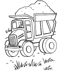 New free coloring pages browse, print & color our latest. Free Printable Dump Truck Coloring Pages For Kids