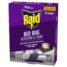 Bed bug interceptors bed bug traps, bed bug detector bed bug control rectangular. Raid Bed Bug Detector Trap 8 Ct Walmart Com Walmart Com