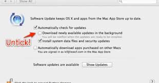 3 Steps To Disable Automatic Os X Software Updates Download Software Update Mac App Store Software