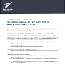 One way to establish yourself is in an application cover letter, which is a short do. Dream New Zealand Licensed Immigration Adviser Dear Clients If You Are Unable To Travel Due To Lockdown And First Entry Date On Your Visa Is Expiring Shortly Please Follow The Following