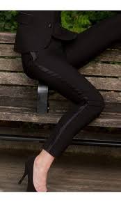 Maybe you would like to learn more about one of these? David Tutera Black Tight Leg Women S Tuxedo Pants Tuxedo Women Tuxedo Pants Trendy Party Outfits