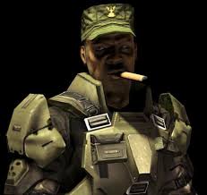 Odst did not feature a campaign where the master chief is the main protagonist, or even a playable character, it set up an . Halo 3 Odst Sergeant Major Avery Junior Johnson Character Artwork