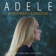 Anúncios da turnê de Adele 2025 & 2026, notificações, datas, shows e  ingressos