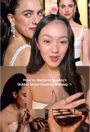 Recreate Margaret Qualley's Golden Globe Makeup Look
