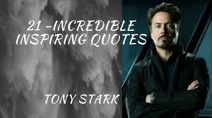 Check spelling or type a new query. 21 Best Tony Stark Quotes From Iron Man To Endgame