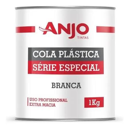 Massa Plastica Branca 1 kg Anjo