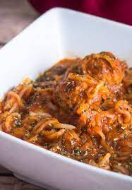 Shirataki Noodles Style Spaghetti And Meatballs Recipe Yummly Recipe Spaghetti Recipes Recipes Healthy Pasta Recipes