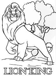 Have fun coloring your favorite the lion king movie characters and the lion king movie scenes like mufasa, simba, scar, timon, pumbaa, rafiki, nala, pride rock, shenzi, banzai, ed, zazu and many more. Lion King Coloring Page Free Printable Coloring Pages For Kids