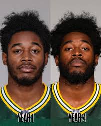 Aaron Jones rushed for 110 yards