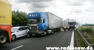 A14 magdeburg » halle zwischen rastplatz alter. Lkw Unfall A14 2 Jpg Radio Saw