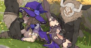 Lisa and the hilichurls (shuuko) - Genshin Porn