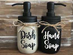 Get it as soon as fri, jul 16. Dish And Hand Soap Set Soap Dispensers Dish Soap Hand Soap Farmhouse Decor Rustic Home Deco Soap Dispenser Diy Diy Soap Mason Jar Mason Jar Soap Dispenser