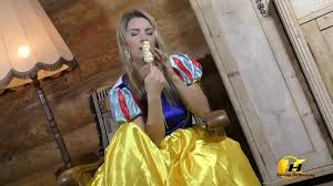 Big Tits Cosplay Cinderella masturbate and play with her pussy by ice cream  - XNXX.COM