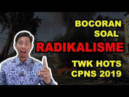 Berikut ini contoh soal latihan dan pembahasan tes cpns (pdf) twk, tiu dan tkp tahun 2020/2021. Contoh Soal Radikalisme Twk Hots Cpns 2019 Dengan Pembahasan Youtube